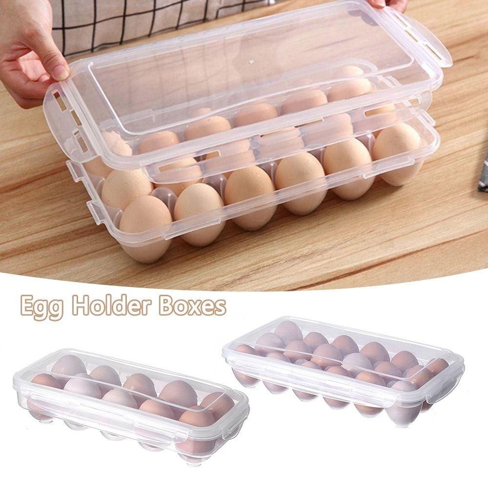 Kitchen Appliances Refrigerators - with Lid Egg Storage Box Portable
