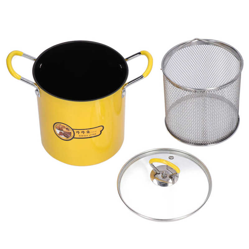 Kitchen Appliances In Japanese - 3L Mini Deep Fryer Pot Stainless