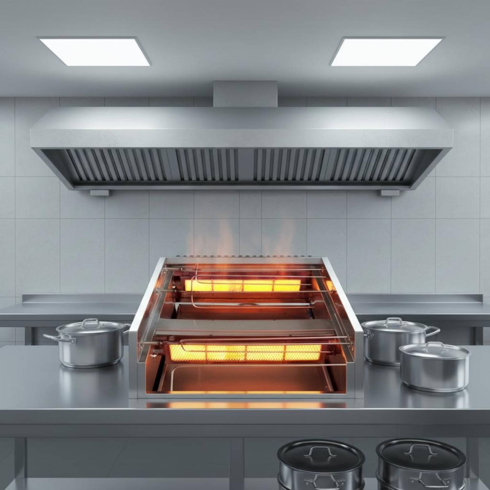 Kitchen Appliances Usa - Infrared Gas Burner High-Temperature Resistant Long