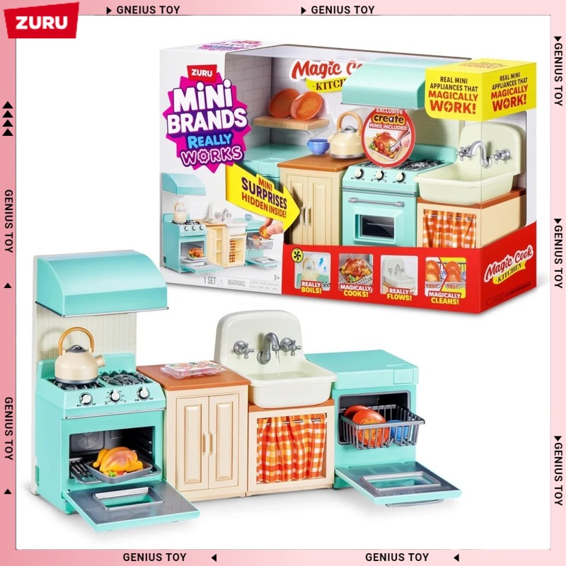 Kitchen Appliances Kids - Zuru Mini Brands Magic Cook Kitchen