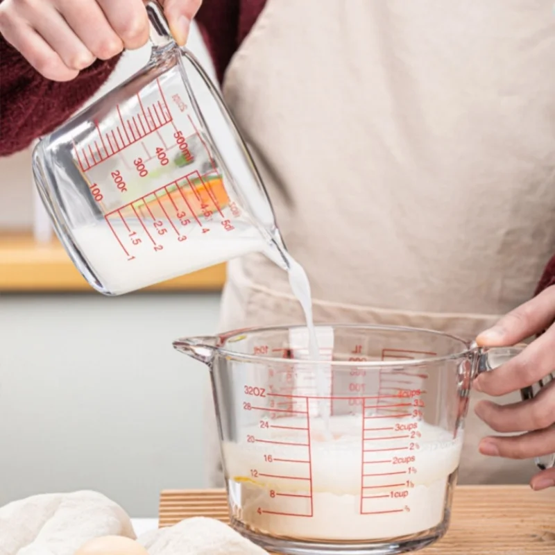 Kitchen Appliances Refrigerators - 2/4 Cup Glass Measuring Cup For