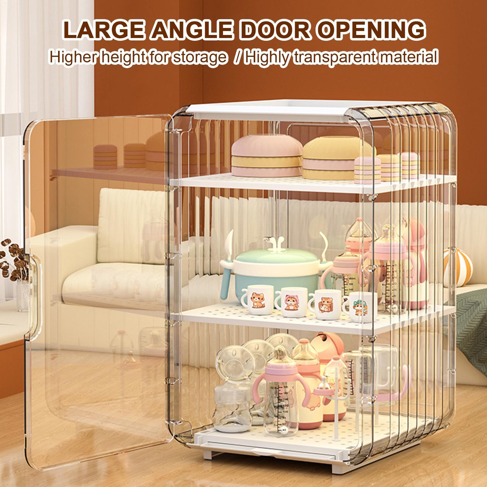 Kitchen Appliances Refrigerators - Baby Bottle Storage Organizer Toddler Cutlery