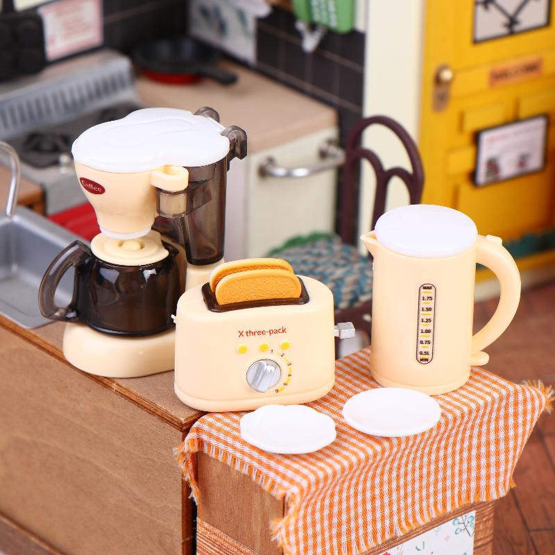 1 Set 1 12 Dollhouse Appliance - Kitchen Appliances Kids recension och pris