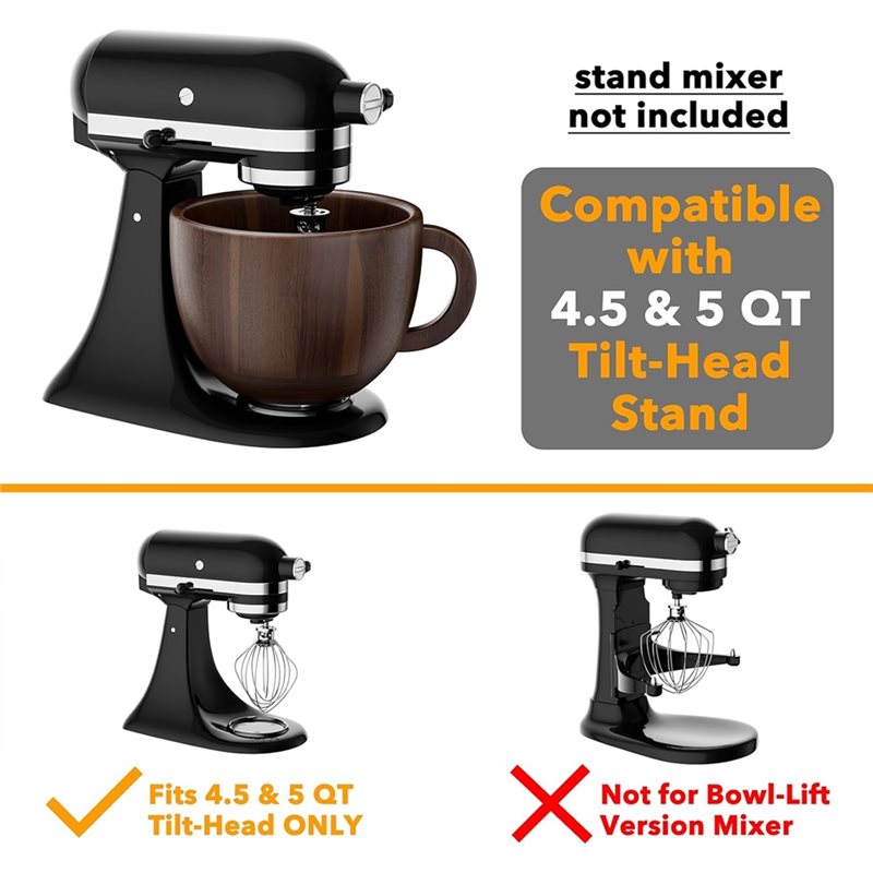 ABWM-Wooden Bowl Mixer For Kit - Kitchen Appliances Kitchenaid recension och pris