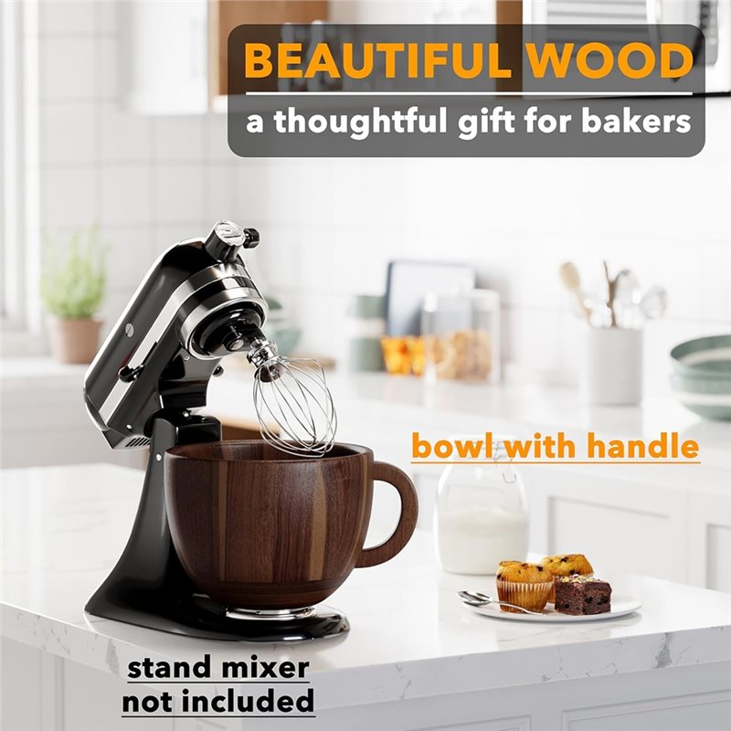 ABWM-Wooden Bowl Mixer For Kit - Kitchen Appliances Kitchenaid recension och pris