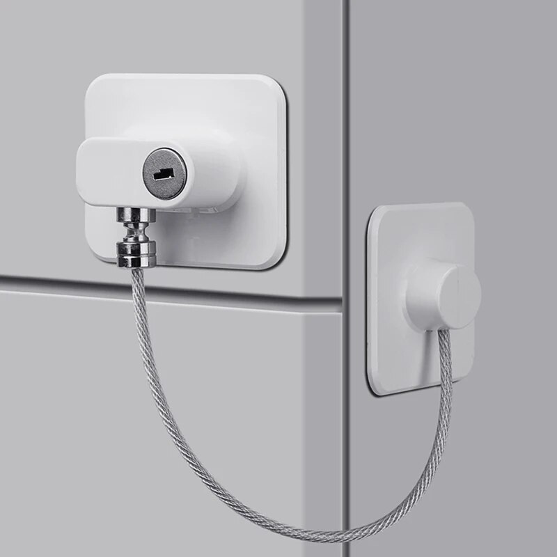 1Pcs Fridge Cabinet Locks for  - Kitchen Appliances Kids recension och pris