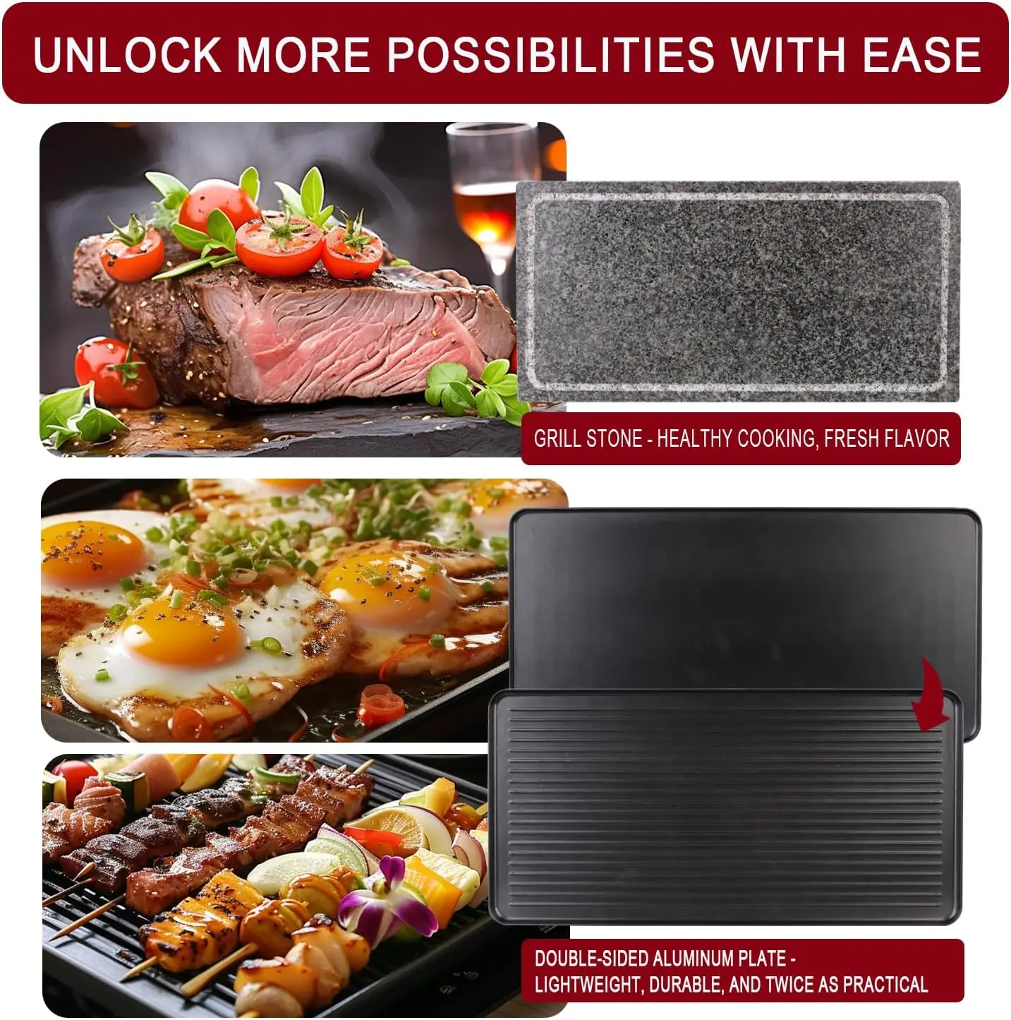 1700W Raclette Electric Party  - Raclette Grill Table recension och pris