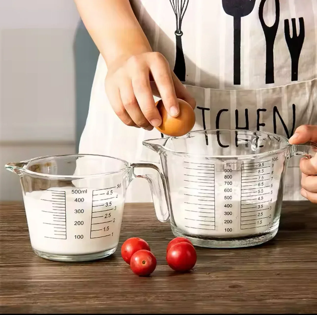 2/4 Cup Glass Measuring Cup Fo - Kitchen Appliances Refrigerators recension och pris