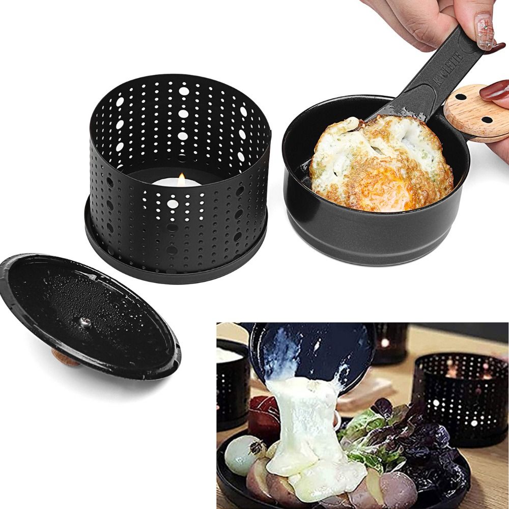 Cheese Raclette Fondue Pot Tab - Raclette Grill Table recension och pris