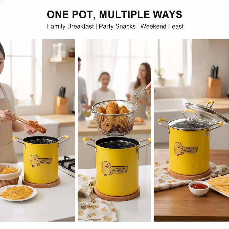 2/3L Deep Fryer Pot Stainless  - Kitchen Appliances In Japanese recension och pris