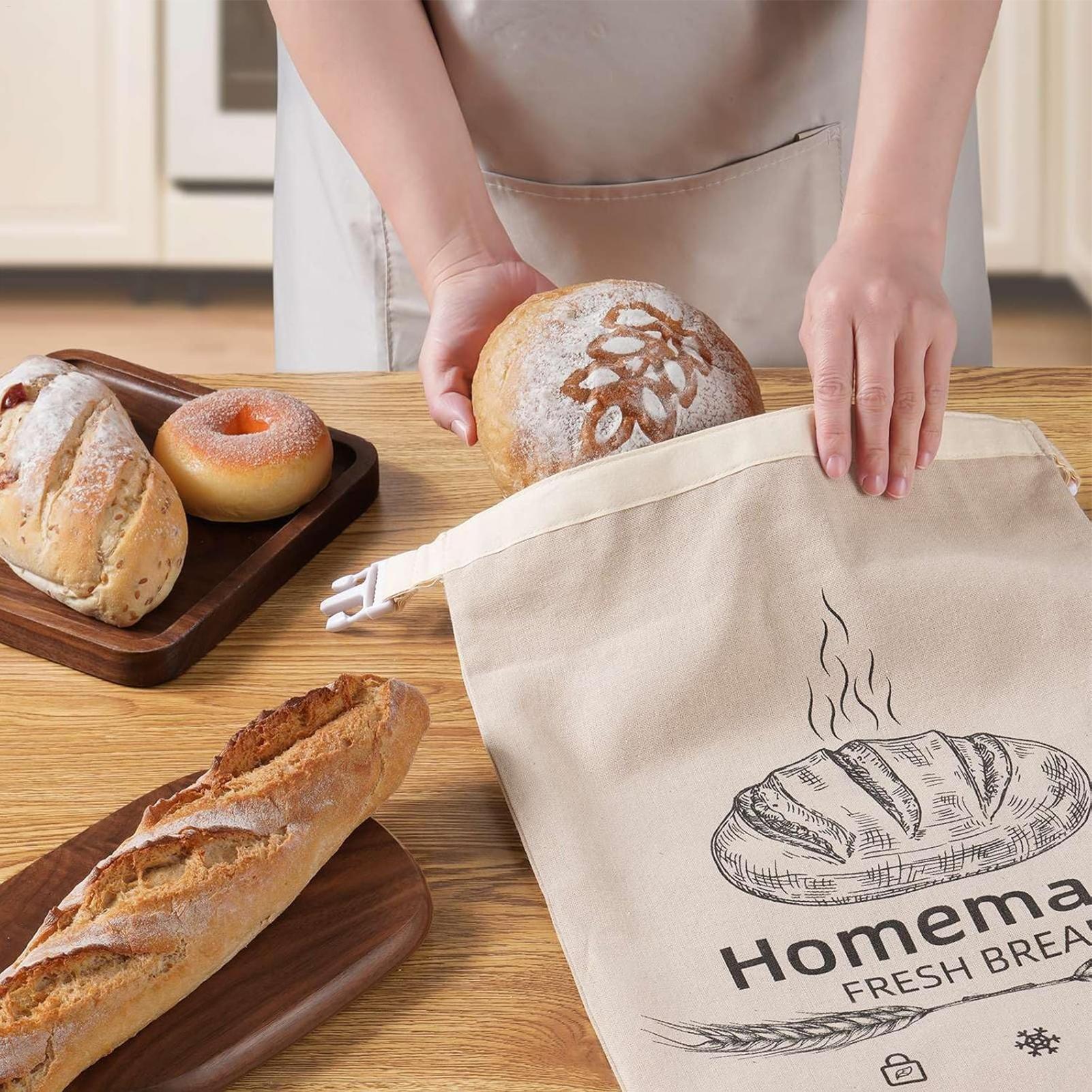 Beeswax Bread Bag With Buckle  - Kitchen Appliances Refrigerators recension och pris