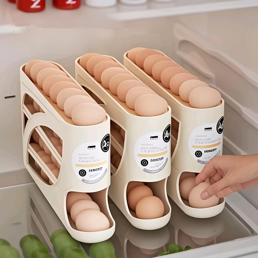 2-4 Tier Rolling Egg Storage C - Kitchen Appliances Refrigerators recension och pris