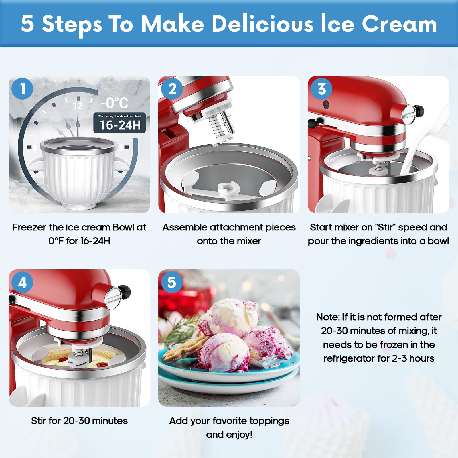 2 Quart Ice Cream Maker Attach - Kitchen Appliances Kitchenaid recension och pris