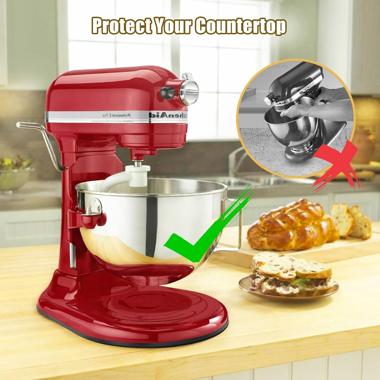 Sliding Mat for Kitchenaid Mix - Kitchen Appliances Kitchenaid recension och pris