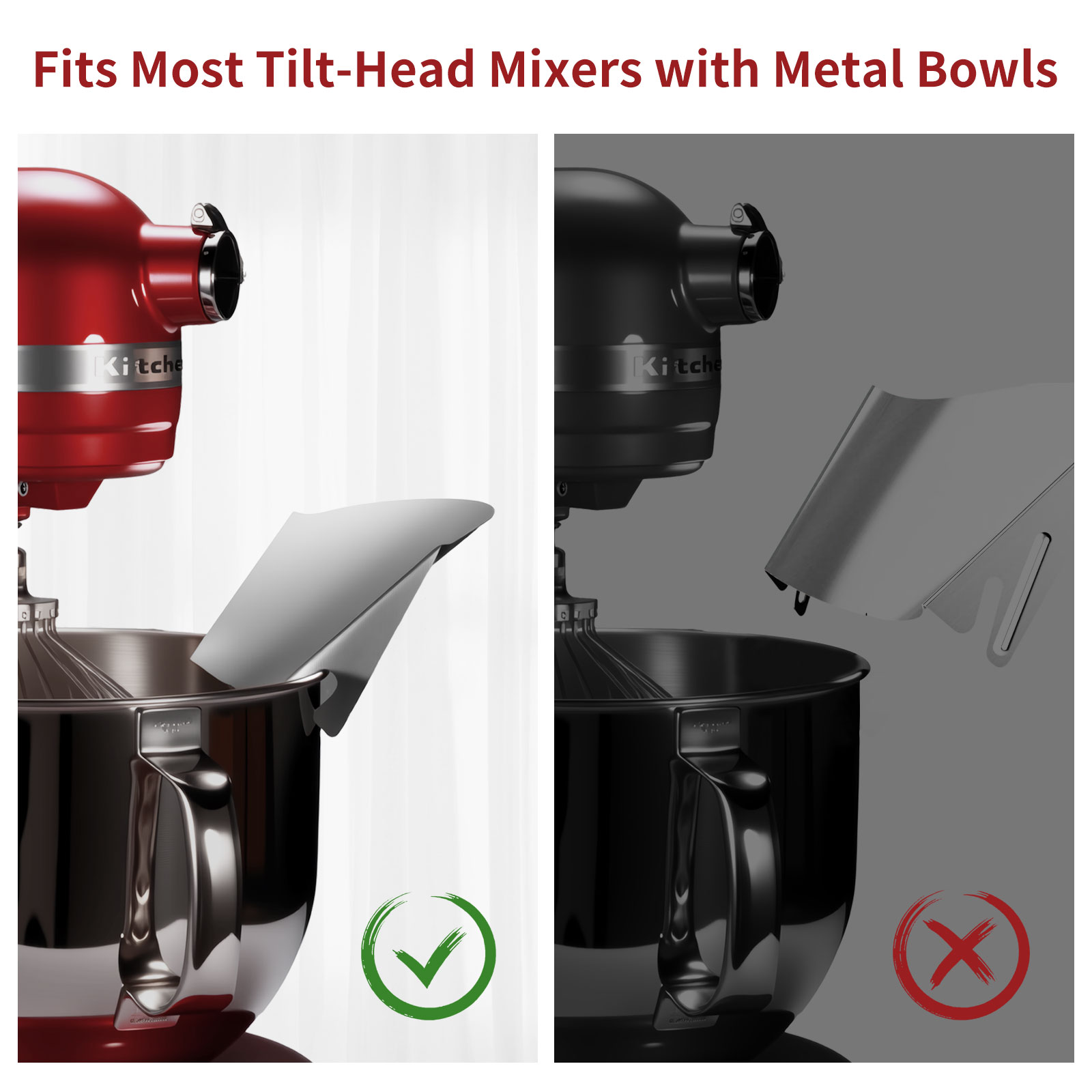 1pc Stainless Steel Tipping Gu - Kitchen Appliances Kitchenaid recension och pris