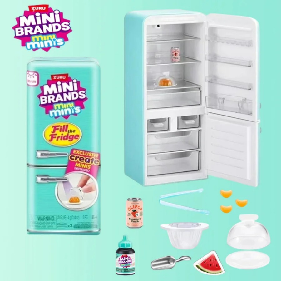 ZURU 5 Surprise Mini Fridge Ba - Kitchen Appliances Kids recension och pris